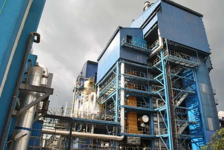 EPC industrial plant with conveyor, piping and steel construction system