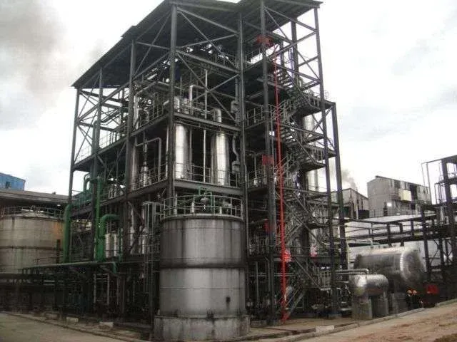 Energy generation facility with boiler system and chimney tower